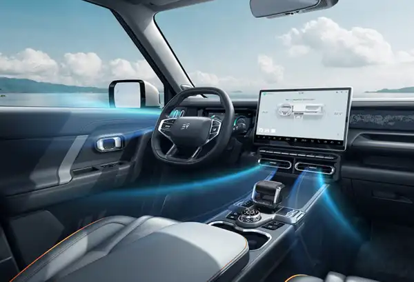 Двухзонный климат-контроль